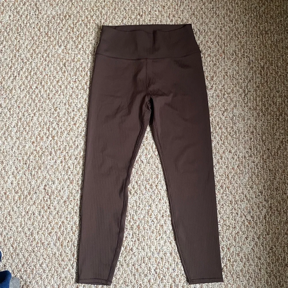 Vuori "Inversion" Rib Legging in Java, Medium M - Picture 2 of 8